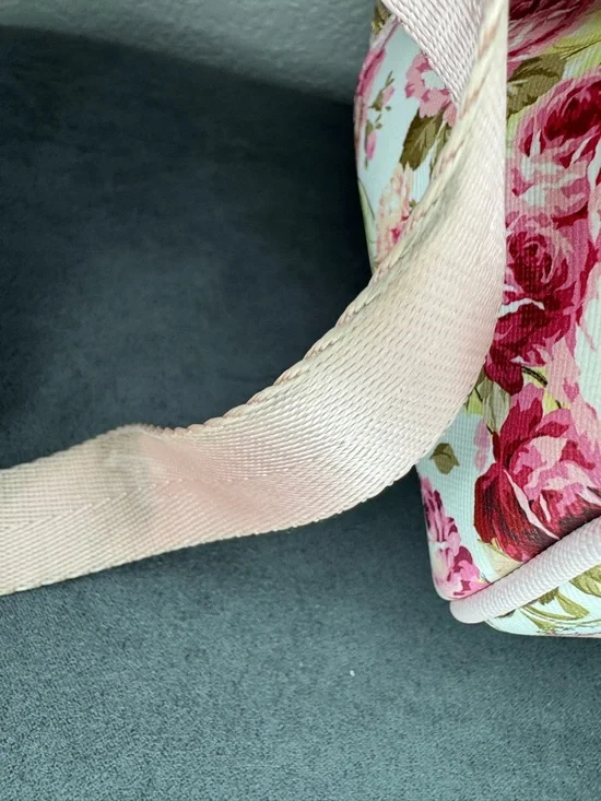 Loungefly Disney Belle Floral Mini Backpack Beauty & The Beast Pink Preloved - Picture 8 of 9